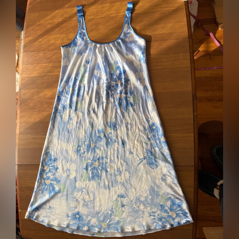 Jones New York Blue and White Floral Summer Dress size 1x